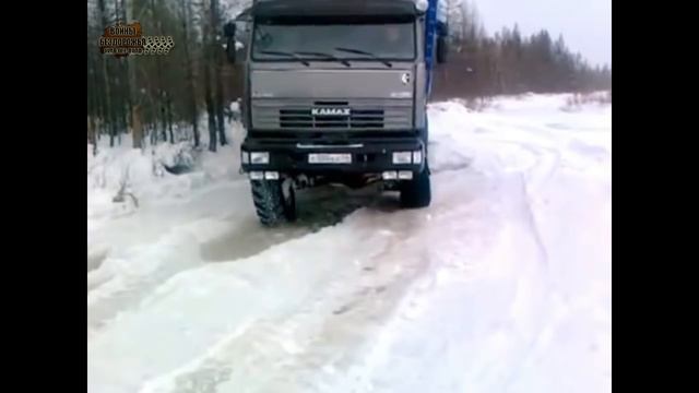 ПО БЕЗДОРОЖЬЮ СЕВЕРА РОCСИИ НА ГРУЗОВИКАХ.