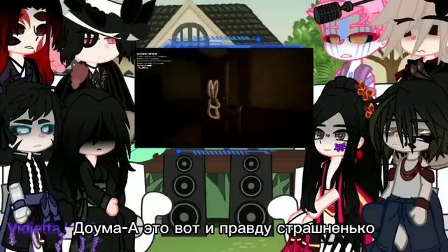 —{Реакция Высших лун+Мудзан на гоняюсь от лысого}—{Русский}—
