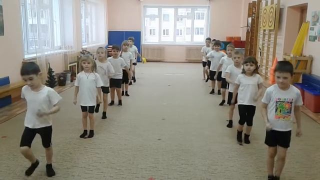 Разминка "Богатырская сила" для детей старшего дошкольного возраста.