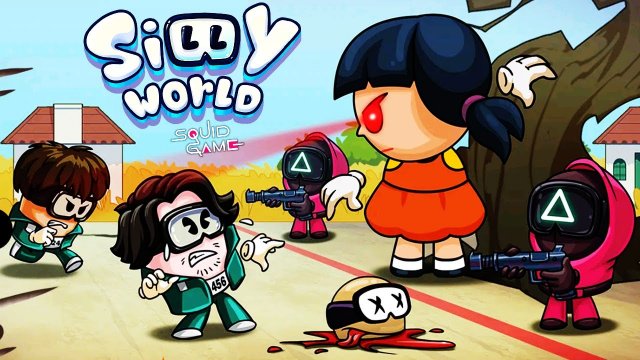 Silly World Игра в Кальмара 😱 Squid Game Голодные прятки 😉 #лавиния #squidgame #игравкальмара