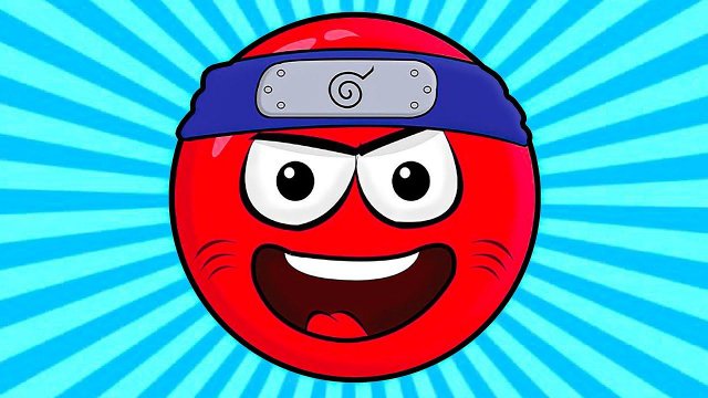 Несносный КРАСНЫЙ ШАР ниндзя спасает принцессу #1. Мультик ИГРА Red Ball 4 ninja на Игрули TV