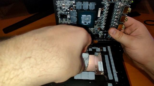 Замена термопасты RTX 3070 GameRock OC