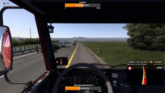 Euro Truck Simulator 2 (ETS2) - Конвой по России и Казахстану на МАЗах А8. ЕТС с модами 1.42
