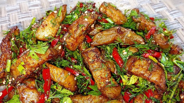 Обалденные баклажаны как грибы по-корейски! Шикарная закуска из баклажанов. Быстро и вкусно