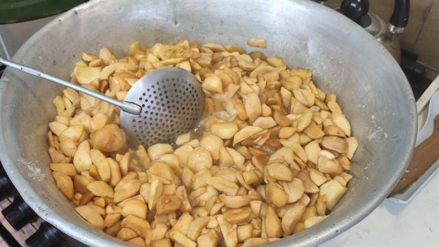 Яблочное повидло Хоть ножом режь Конфитюр из яблок Повидло из кусочков яблок