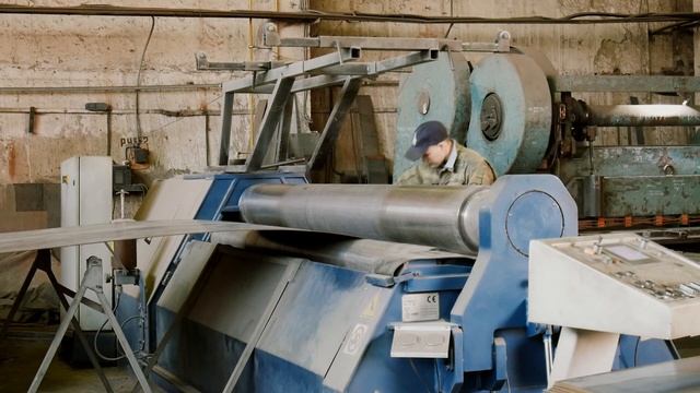 Вальцовка обечайки цистерны - Ленкомтех