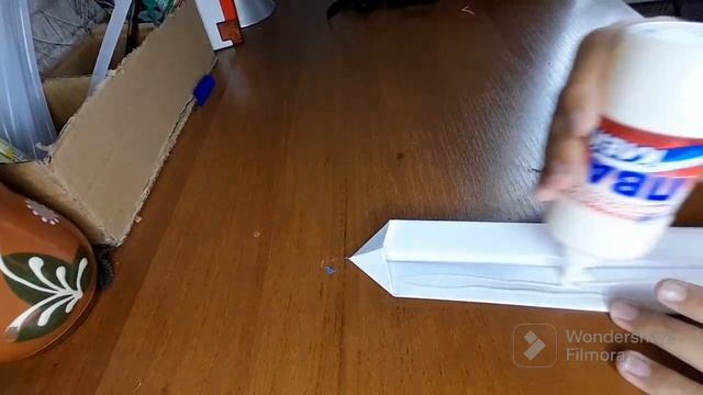 как сделать нож танто из бумаги?