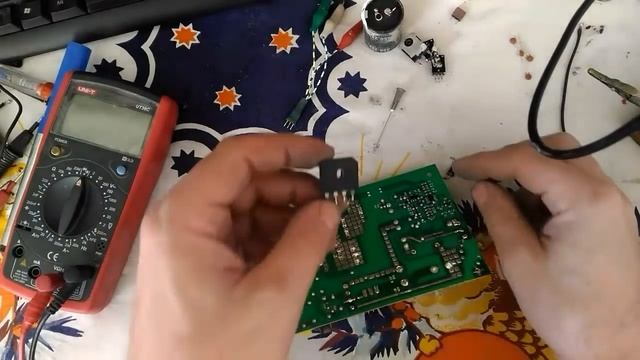 Ремонт импульсного блока питания.