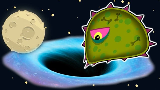 Суровый ЛИЗУН ГЛАЗАСТИК съедает все НА ЛУНЕ #1! Игра Tales from Space Mutant Blobs Attack