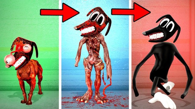 КАК МЕНЯЛСЯ МУЛЬТЯШНЫЙ ПЕС! ЖИЗНЕННЫЙ ЦИКЛ ОПСНОГО SCP! БЕЗУМНАЯ ЭВОЛЮЦИЯ SCP В Garry`s Mod