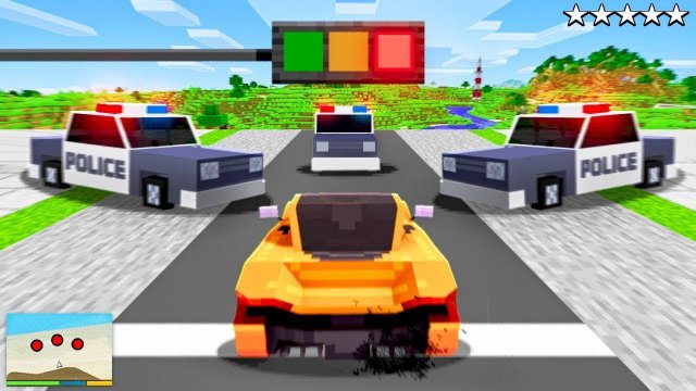 Попал в мир МАЙНКРАФТ из ГТА 5 Моды! (Minecraft GTA 5 Mods)