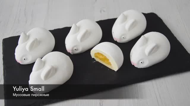 Муссовые ПИРОЖНЫЕ ☆ Мусс МАСКАРПОНЕ ☆ Бисквит Джоконда