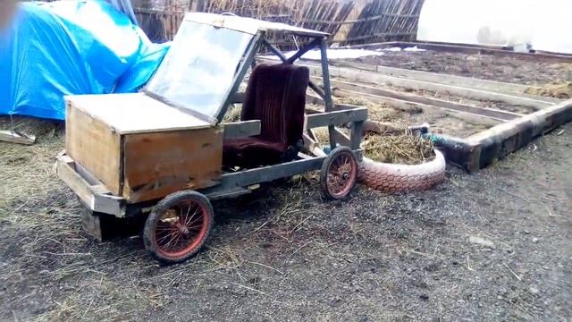 ДЕРЕВЯННАЯ МАШИНА! СВОИМИ РУКАМИ!