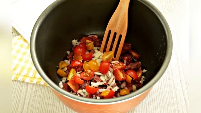 Жаркое с говядиной в мультиварке готовим дома!