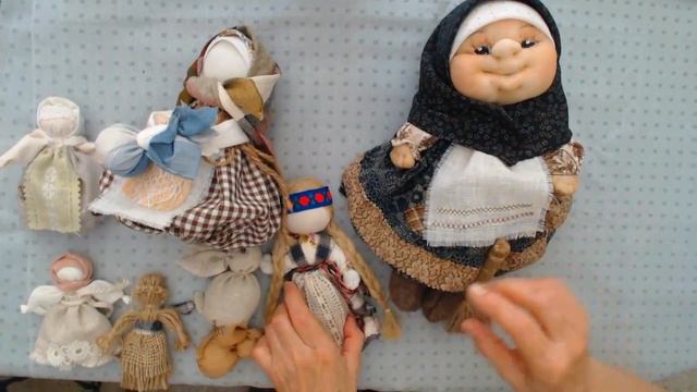 Кукла из капрона.  Кукла из капрона бабушка. КУКЛЫ В НАРОДНОМ СТИЛЕ . Muñecas estilo soft.