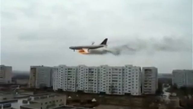 Падение самолета в подмосковье
