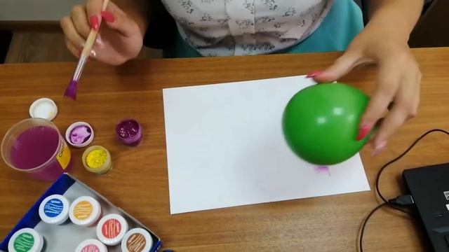 Видео урок. Рисование воздушными шариками.