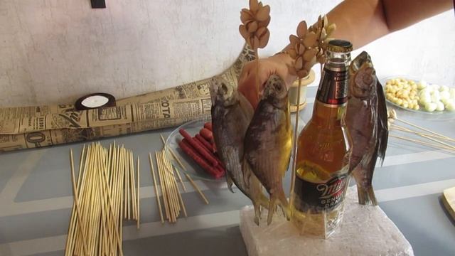 Букет для мужчины | Как сделать букет в ПОДАРОК