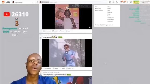 Funny moments of ishowspeed (Bonus video)