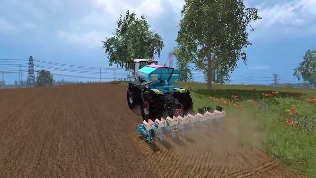 Claas Xerion Saddle Trac 3800 - Farming Simulator 2015