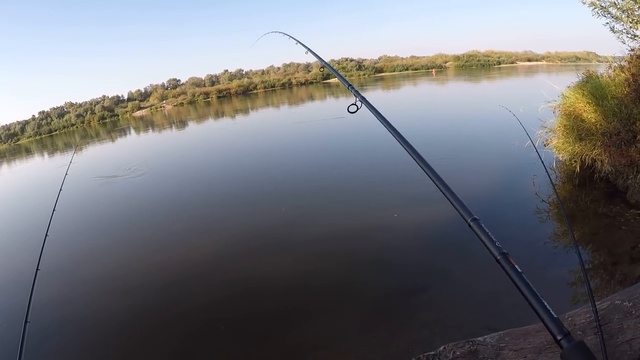 Рыбалка на Оке в конце сентября.