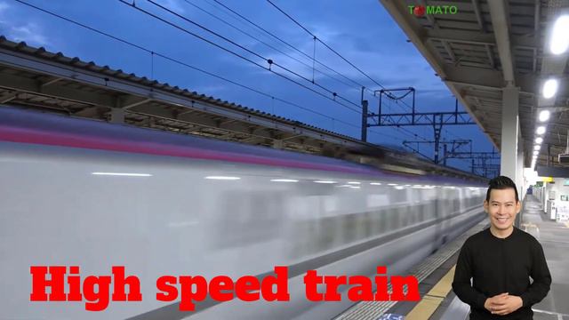 TRAIN and SUBWAY | Learn Railway Transport in English | Tram, Submarine, Train