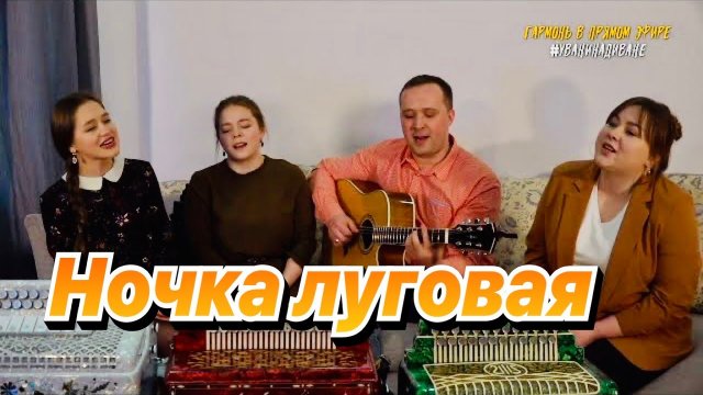 Ансамбль ПТАШИЦА - Ночка луговая - Месяц спрятался за рощу Песня для души
