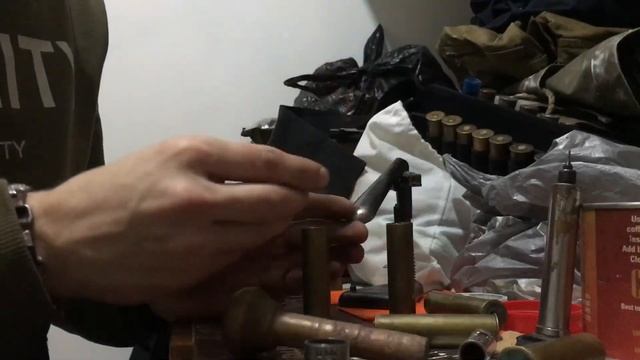 Заряжаем патроны в домашних условиях 16 калибр латунные гильзы