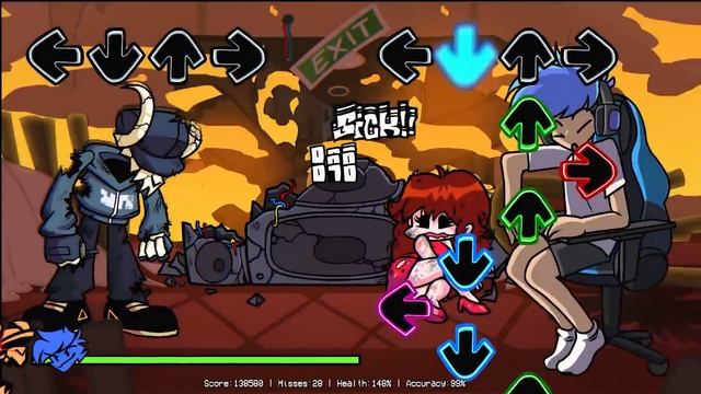 Attack but Every Turn a Different Character Sings ? (FNF Attack but Everyone Sings It)