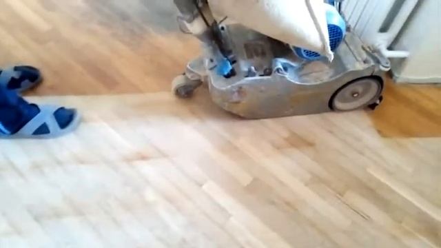 Как от циклевать паркет самому