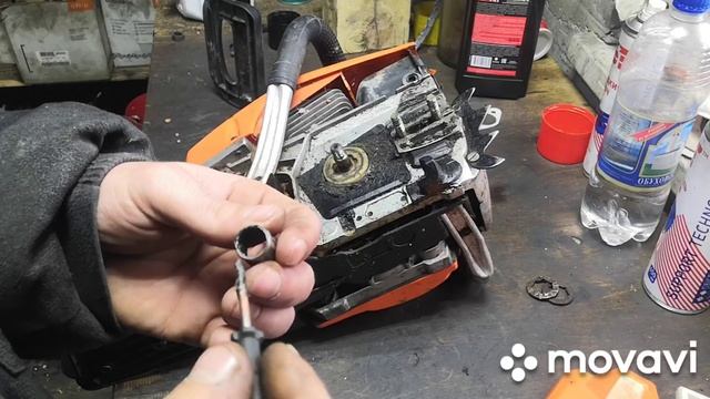 Ремонт пилы carver 52-20 пушка гонка