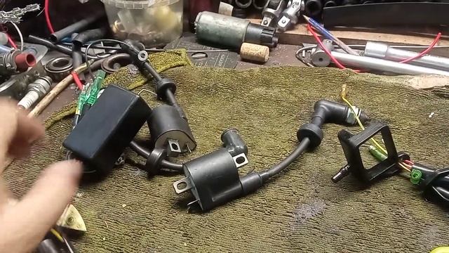 Китайское зажигание на лодочный мотор.