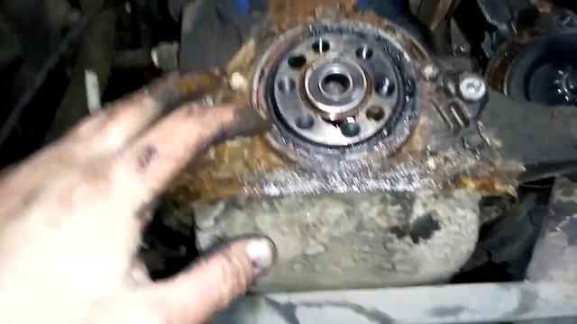 "ГТ" Замена заднего сальника коленвала и заглушки на ВАЗ классика.