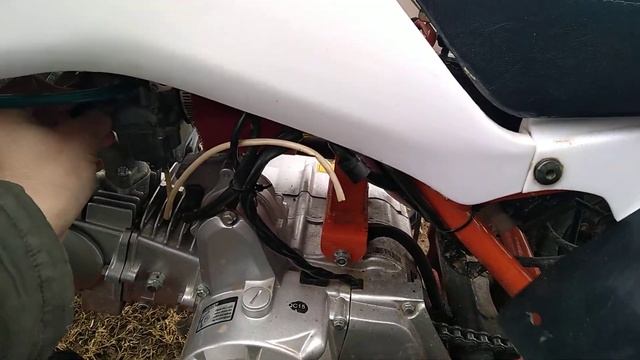 Как заводить Квадроцикл