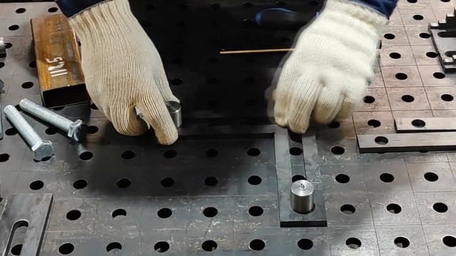 оснастка для сварочного стола сварщика 3D