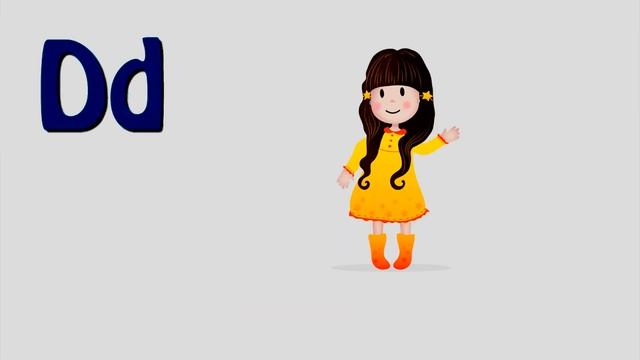 Английский алфавит.  Буква D. Примеры, слова на букву D.