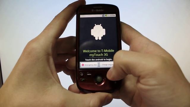 HTC Magic Enter code, Ввод кода разблокировки HTC