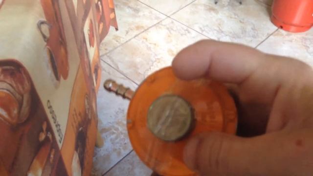 Регулировка газовой плитки Гефест.