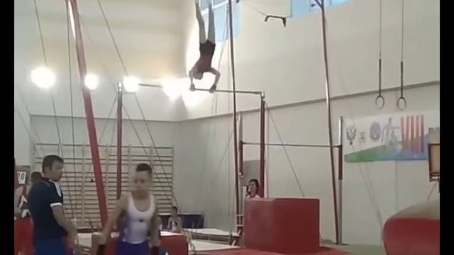 Спортивная гимнастика для мальчиков. Сборка выступления Алексея апрель 2019год
