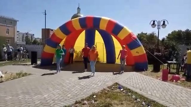 Танцевальный коллектив "Активное долголетия" г. Озеры, Московской области. 2 июля 2022 год.