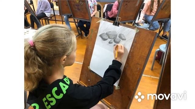 Урок рисунка в 1 классе ДПОП «Живопись» преподаватель Федорова В.А. МБУ ДО ДХШ г-к Анапа