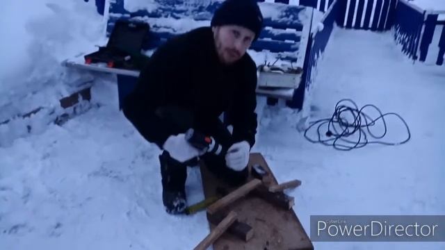 Снегокат своими руками! Всего за 200 рублей!