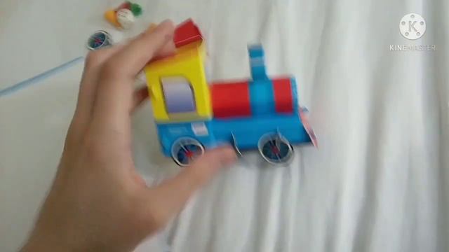 Еду с Басиком к бабушке на двухэтажном поезде.????