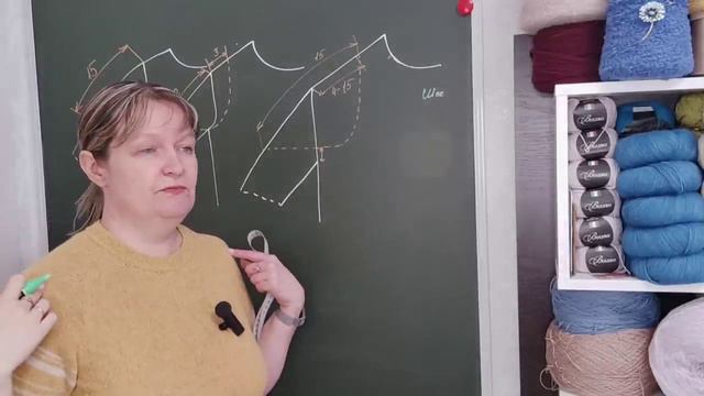 ВЫСОТА ОКАТА РУКАВА В ВЯЗАНИИ. Как рассчитать. #вязание