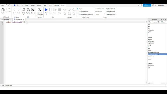 Roblox Studio Как Сделать Бег От Шифта