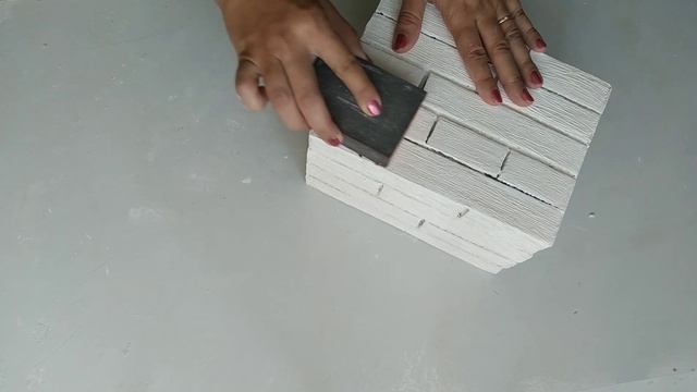 Diy?Шикарная шкатулка  из картона и шпатлевки?