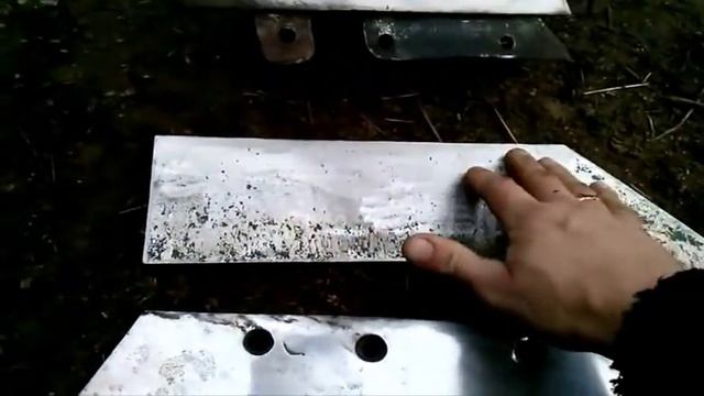 Новый лемех на плуг.