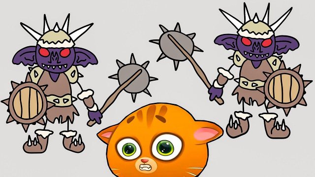 КРАСНЫЙ ШАР и КОТИК БУБУ в стране СТИКМЕНОВ #15. ИГРА Draw a Stickman EPIC 2 на канале Игрули TV