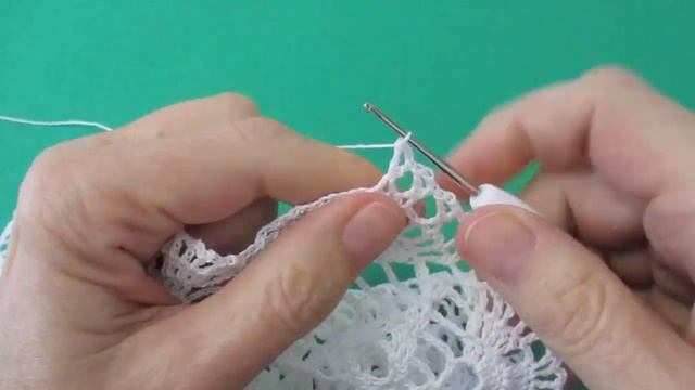 РОСКОШНАЯ ОВАЛЬНАЯ САЛФЕТКА. ЧАСТЬ 3