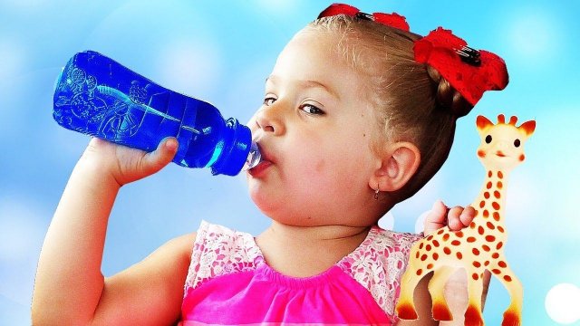 Crying Babies in Car,  Learn colors with Baby Colored Bottles | Bad Kids Colours Learning Video